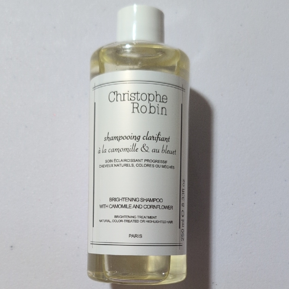 Christophe Robin Brightening Shampoo with Chamomile and Cornflower - Clear
